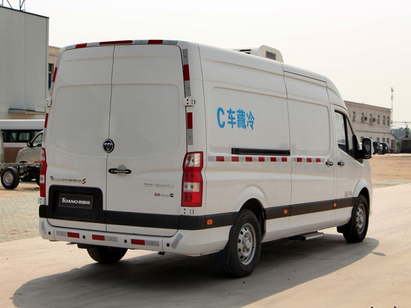 福田图雅诺药品冷藏车 