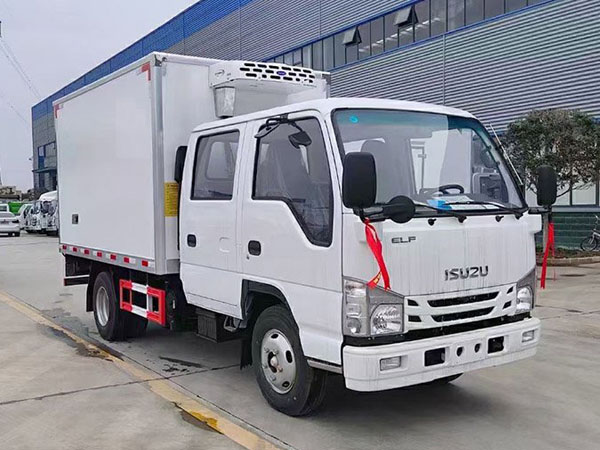 五十铃双排座冷藏车