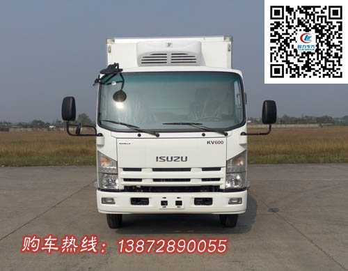 宽体五十铃KV600冷藏车