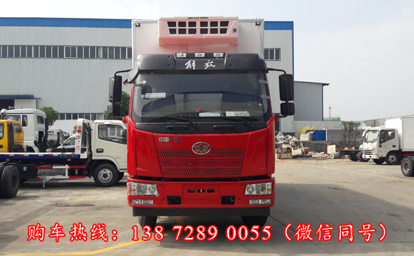 一汽解放J6冷藏车