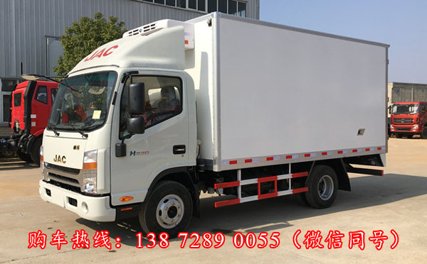 江淮帅铃4.2米冷藏车，江淮帅铃冷藏车