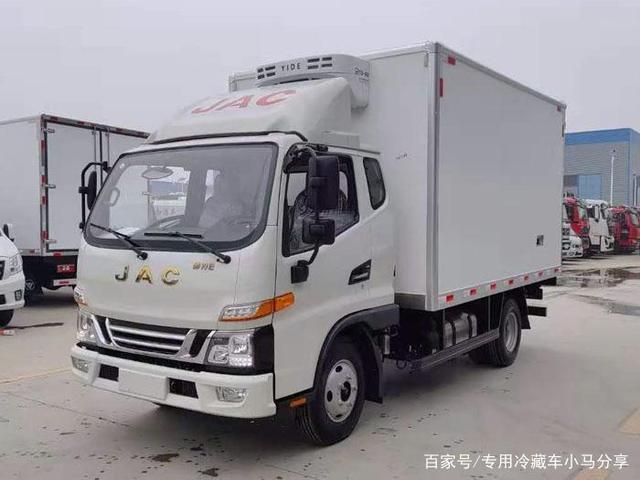 江淮帅铃E排半冷藏车，江淮帅铃E3.8米冷藏车，江淮帅铃3.8米排半冷藏车