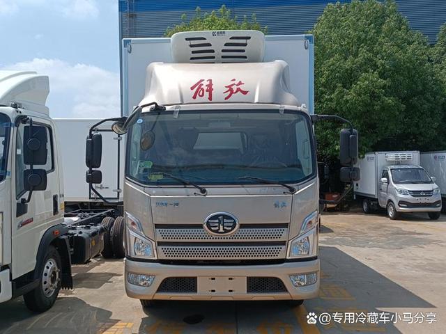 解放领途冷藏车，解放领途4.2米冷藏车