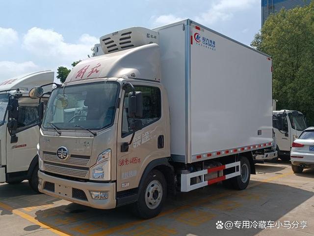 解放领途冷藏车，解放领途4.2米冷藏车