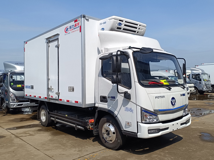 福田奥铃智蓝EL Plus冷藏车，福田奥铃智蓝纯电动冷藏车，福田奥铃智蓝EL Plus纯电动冷藏车，福田奥铃智蓝冷藏车