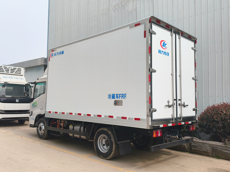 吉利远程星智H8M甲醇增程式冷藏车，吉利远程星智H8M甲醇增程式混动冷藏车，吉利远程星智H8M冷藏车，吉利远程星智H8M甲醇冷藏车，吉利远程星智H8M醇氢电动冷藏车