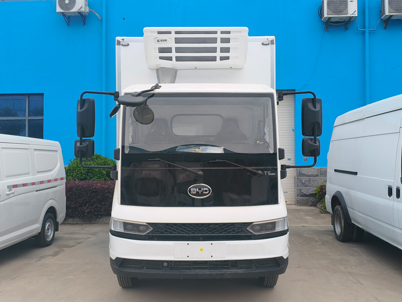 比亚迪T5DM增程式混动冷藏车，比亚迪T5DM混动冷藏车，比亚迪T5DM冷藏车，比亚迪T5DM油电混动冷藏车